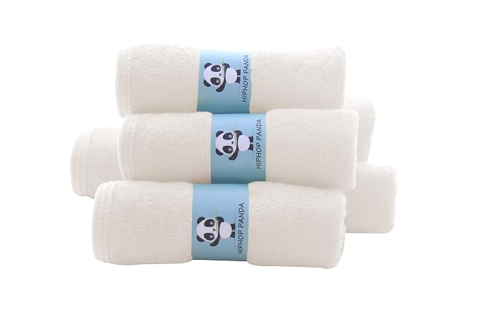 HIPHOP PANDA Baby Washcloths, Rayon Made from Bamboo - Image 2