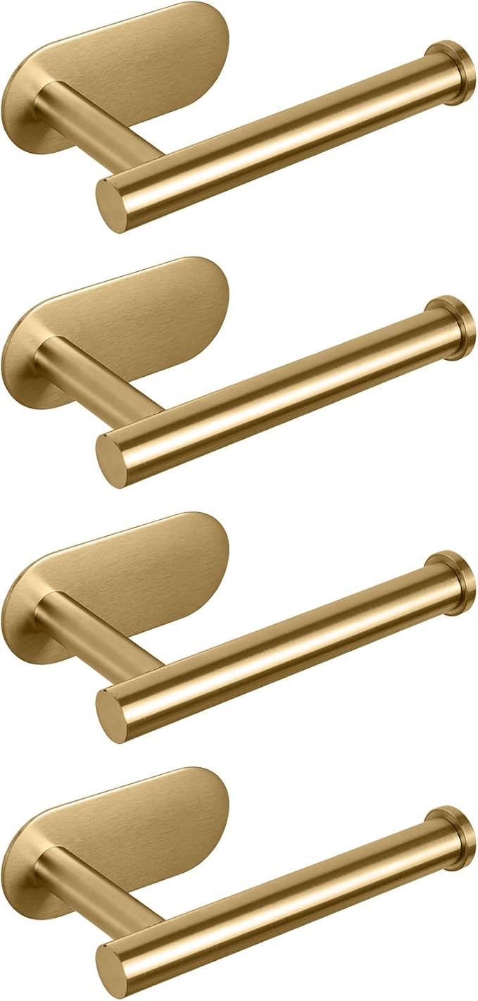NearMoon Toilet Paper Holder Self Adhesive, Premium Thicken SUS304 Stainless by NearMoon