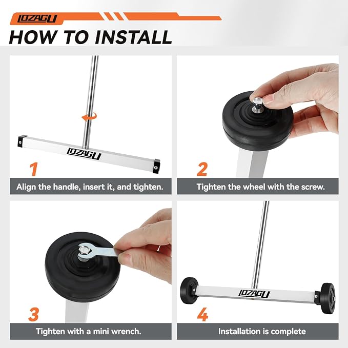 17" Rolling Magnetic Sweeper - Image 6