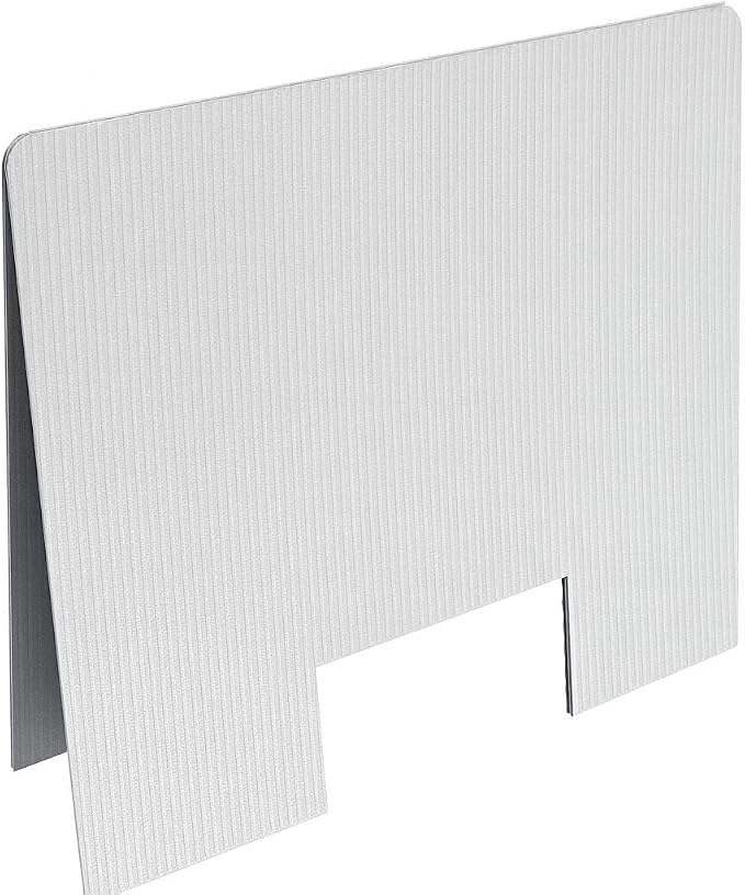 Dustpan For Sale Whte Red Black Folding Coroplast A-Frame Double-Sided 23in - Image 2