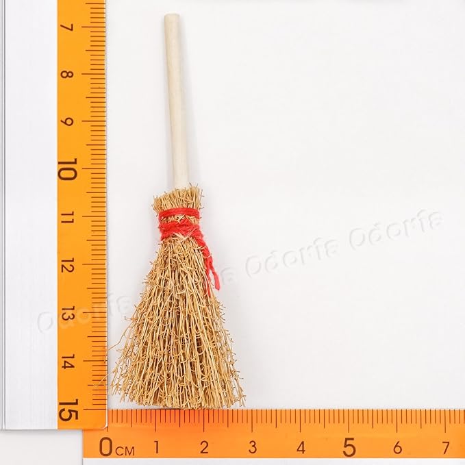 Odoria 1/12 Miniature Broom Dollhouse Decoration Accessories - Image 3