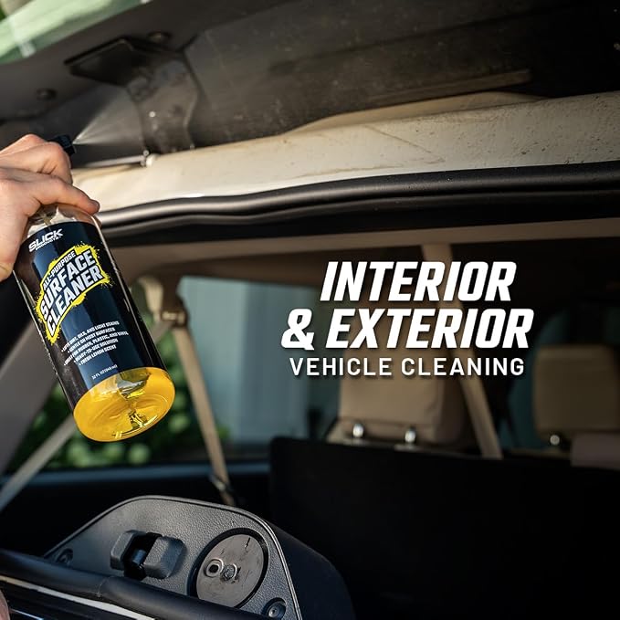 Slick Products All-Purpose Surface Cleaner – Multi-Surface Car Interior & - Image 8