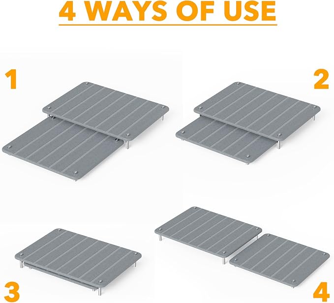 SpaceAid 2 Pack Stone Dish Drying Mats - Image 6