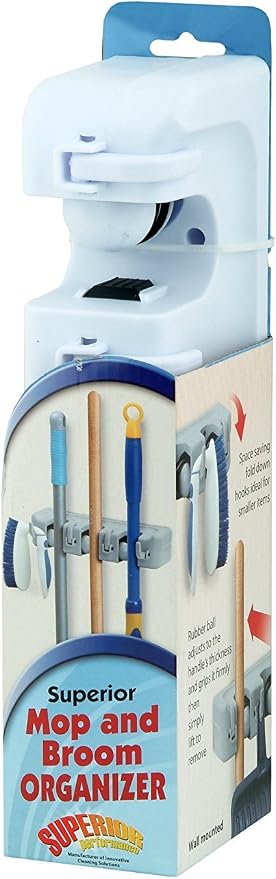 Mop & Broom organizer 3-Slots - Image 5
