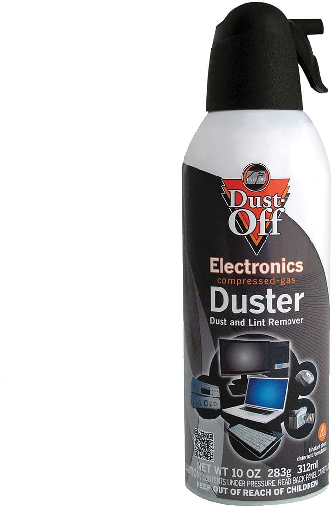 Falcon Compressed Gas Disposable Cleaning Duster 3 Count, 10 oz. Can - Image 9