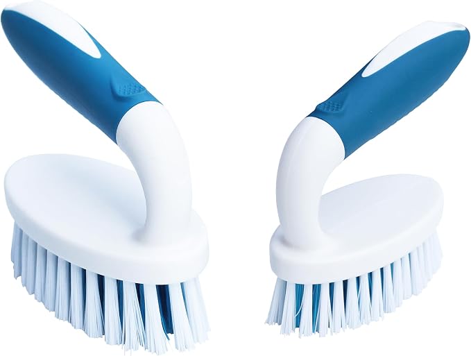 PHYEX Scrub Brush, 2 Size Household Cleaning Brushes by PHYEX