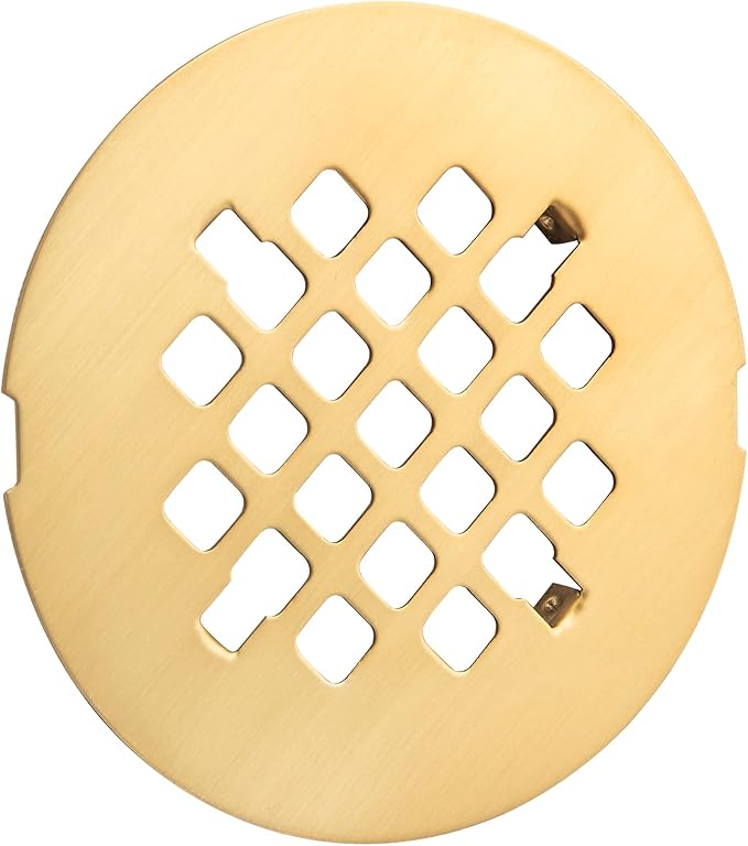Artiwell 4-1/4” OD Snap-in Shower Drain Cover, Round Shower Drain Strainer Grid - Image 5