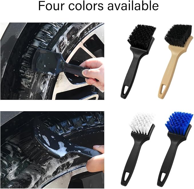 Car Carpet Cleaning Brush, Wheel Hub Scrub Brush Floor Mat Cleaning Brush - Image 6