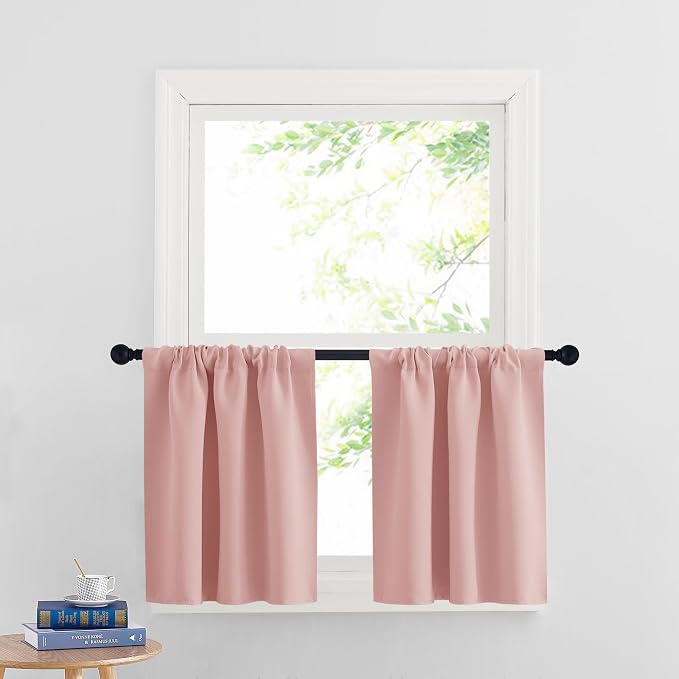 RYB HOME Small Curtains Blackout by RYBHOME