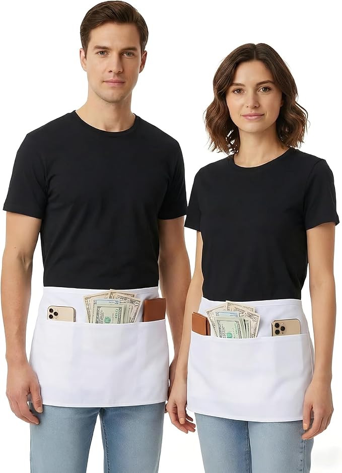 BOHARERS Waist Apron with 3 Pockets - Image 3