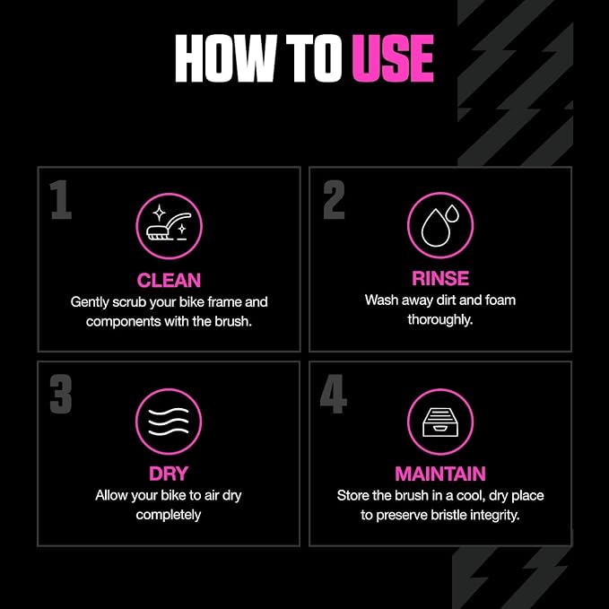 Muc Off - 370 Soft Washing Bike Cleaning Brush, One Size - Image 5