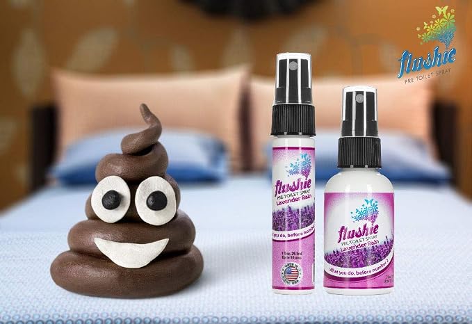 Flushie Pre-Toilet Spray for Poop Travel Size Toiletries Bathroom Spray for - Image 9
