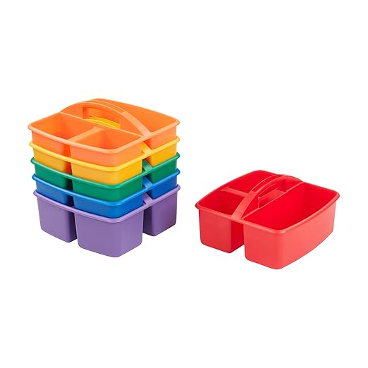 ECR4Kids 3-Compartment Storage Caddy, Storage Organizer by ECR4Kids