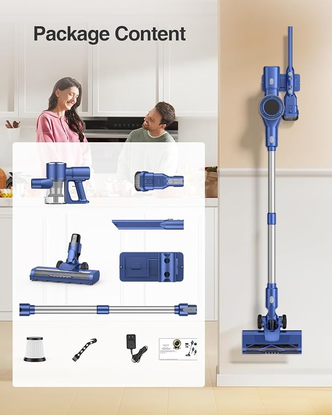 Natrogix Cordless Vacuum Cleaner, 35Kpa Vacuum Cleaners - Image 8