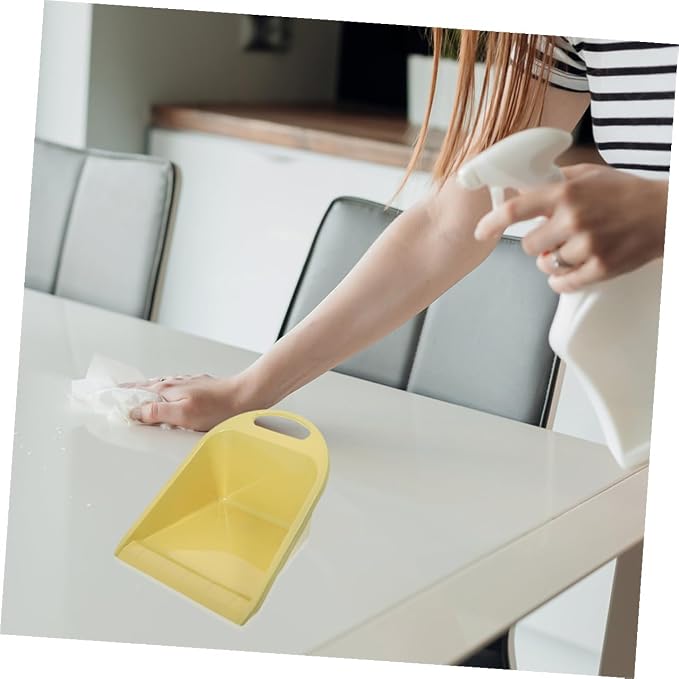 TOYANDONA 2pcs Handheld Dustpan Set Small Plastic Garbage Scooper - Image 6