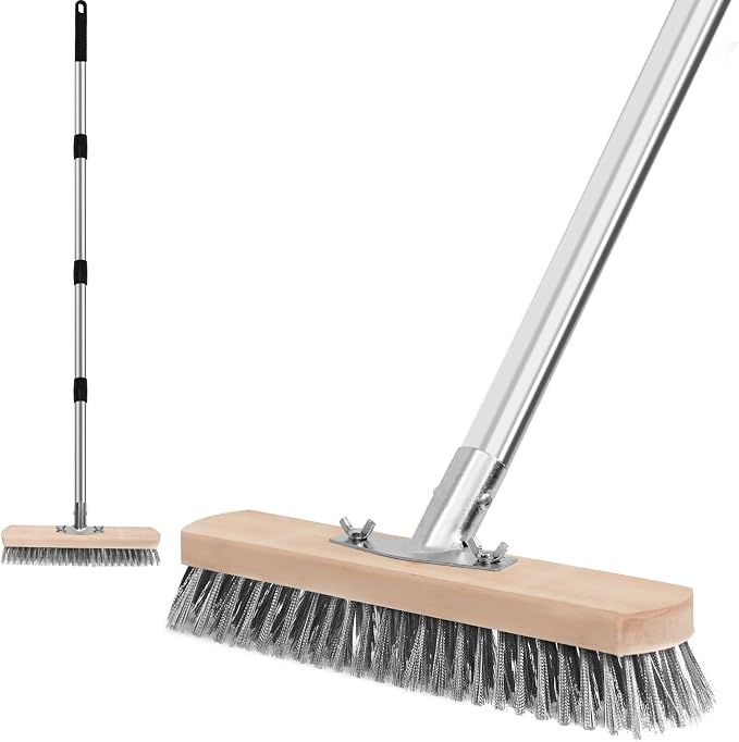 Stainless Steel Wire Scrub Brush by ETOUPA