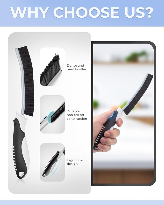 Crevice Cleaning Brushes, Scrub Brush - Image 3