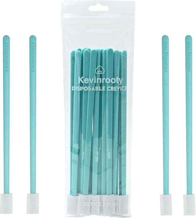 20PCS Crevice Cleaning Brush Tool Kit, Disposable Toilet Brush & Seat Cleaner by Kevinrooty