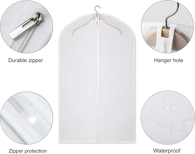 Kntiwiwo Garment Bags Clear Suit Bag - Image 5