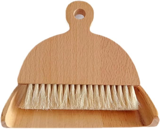 Dustpan and Brush Set Small Broom and Dustpan Set Dust Pan and Brush Set by RYFCRRZ