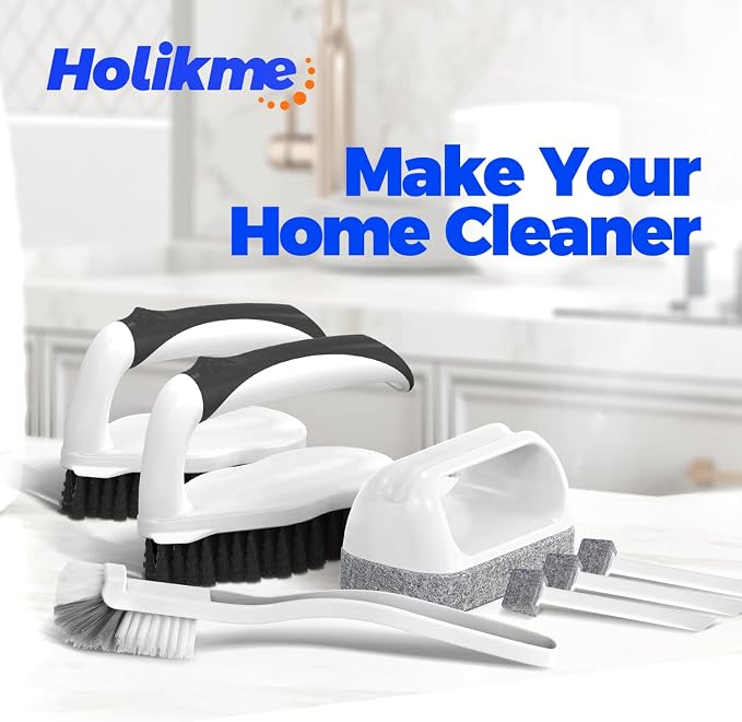 Holikme Deep Cleaning Brush Set, Scrub Pads - Image 7