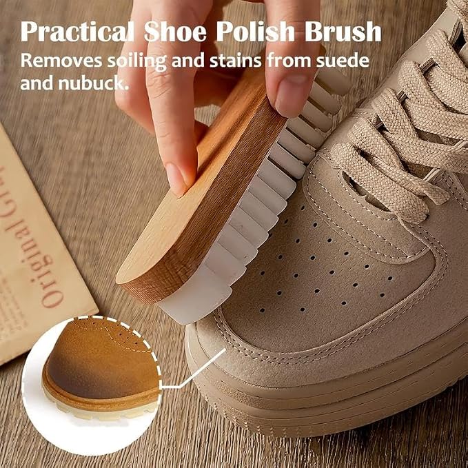2Pcs Suede Brush for Shoes, Nubuck Brush Suede Eraser Suede Shoe Brush Suede - Image 2