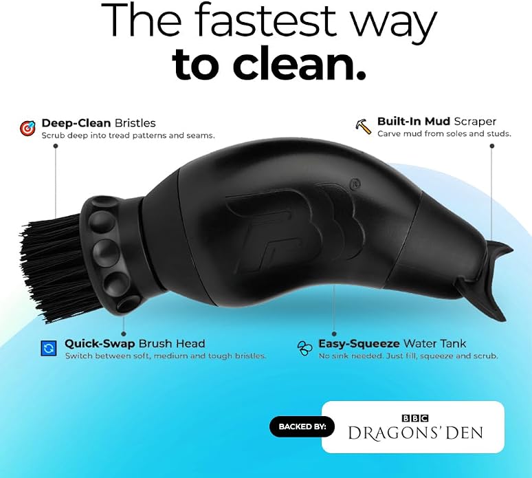 BootBuddy Shoe & Boot Cleaner Brush – Footwear Cleaning Kit - Image 5