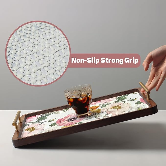 Shelf Liner for Kitchen Cabinets Non-Adhesive, Cabinet Liner for Shelves Non - Image 2