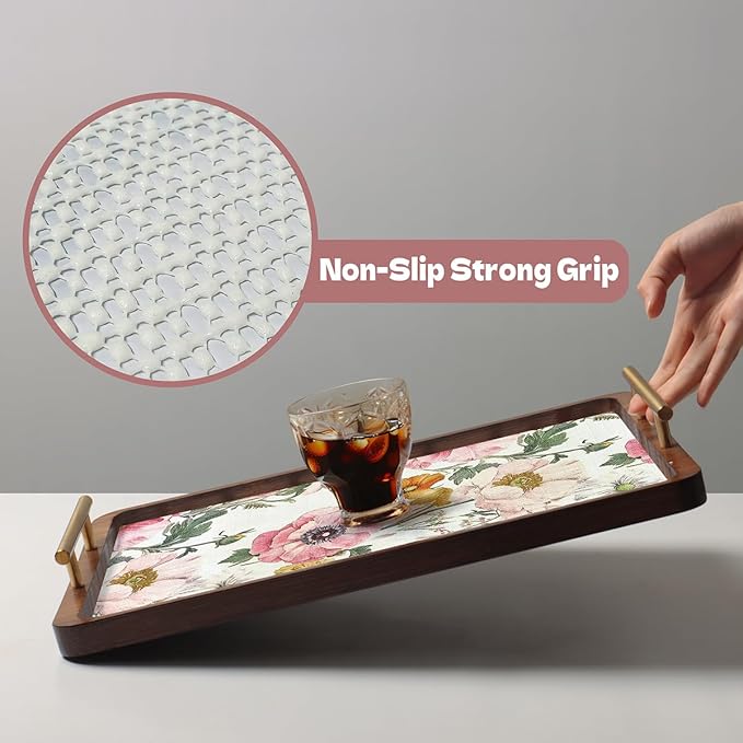 Shelf Liner for Kitchen Cabinets Non-Adhesive, Cabinet Liner for Shelves Non - Image 2