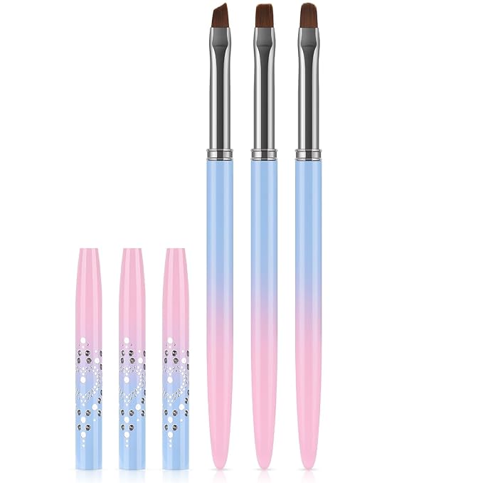 JASSINS Nail Art Clean Up Brushes, by JASSINS