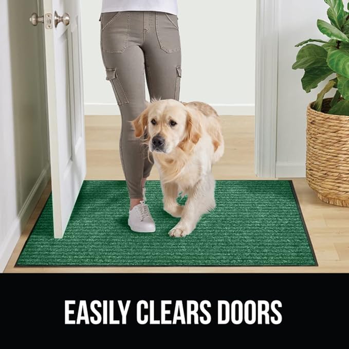GORILLA GRIP Traffic Guard Door Mat, Heavy Duty Welcome Mats, Commercial Office - Image 5