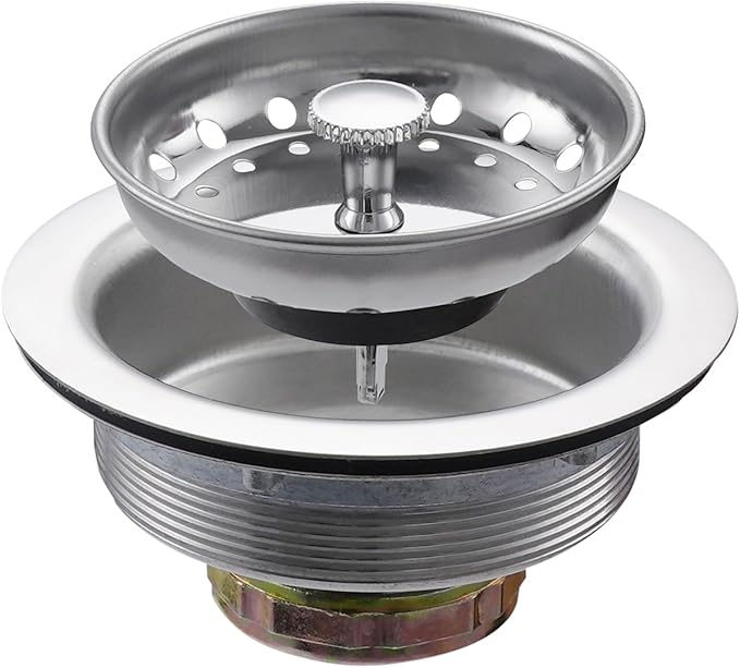 ZM Kitchen Sink Stainless Steel Basket Strainer by ZHUOMINPIPINGSANITARYWARE