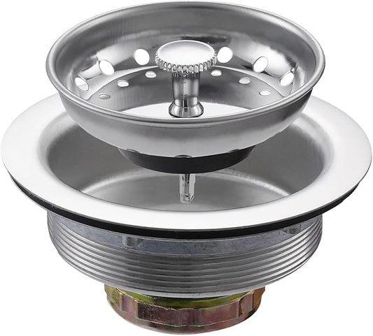 ZM Kitchen Sink Stainless Steel Basket Strainer by ZHUOMINPIPINGSANITARYWARE