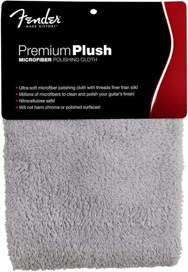 Fender Premium Plush Microfiber Polishing Cloth by Fender
