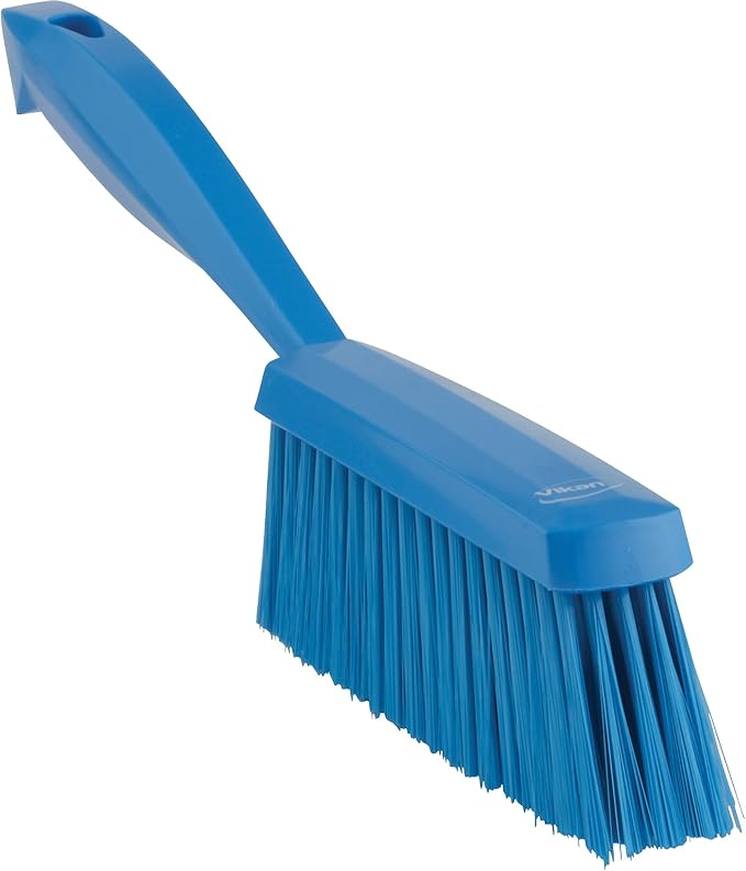 Vikan 45873 Bench Cleaning Brush, Polypropylene/Polyester Soft Bristle Dustpan by Vikan