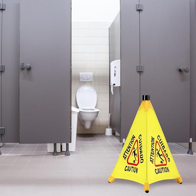 4 Pcs Pop up Wet Floor Sign - Image 7