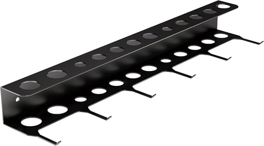 Wall Mount Brush Holder & Tool Hanger Rack by Unknown
