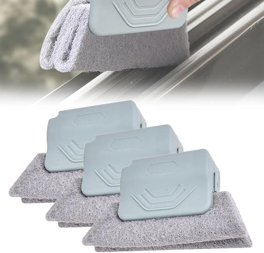Magic Window Track Cleaner, 2025 New Magic Window Cleaning Brushes, Window by Fiopet