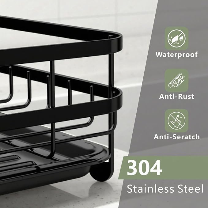 Dish Drying Rack Stainless Steel Drying Racks - Image 5