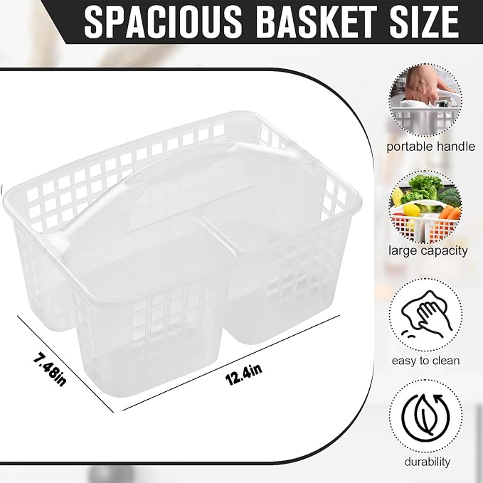 Haundry Plastic Shower Caddy Basket - Image 2