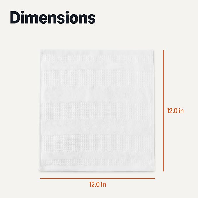 Amazon Basics Organic Cotton Waffle Kitchen Dish Cloths - Image 5
