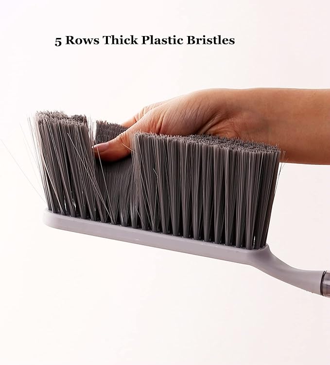 Dusting Brush, Medium Handheld Broom, Cleaning Heavier Litter - Image 4