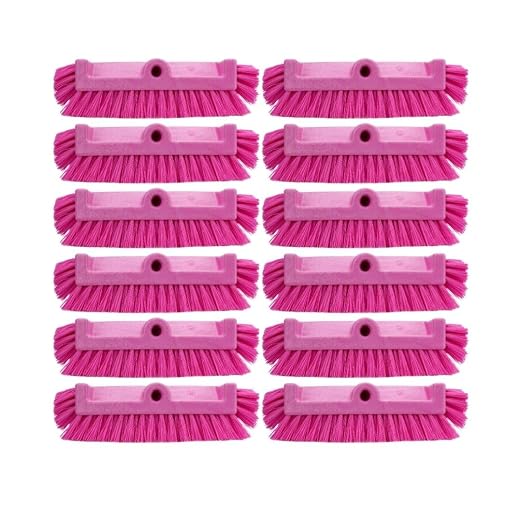 SPARTA Multi-Level Tile Scrub Brush 12" Wide Brush Head, Heavy-Duty Tile by SPARTA