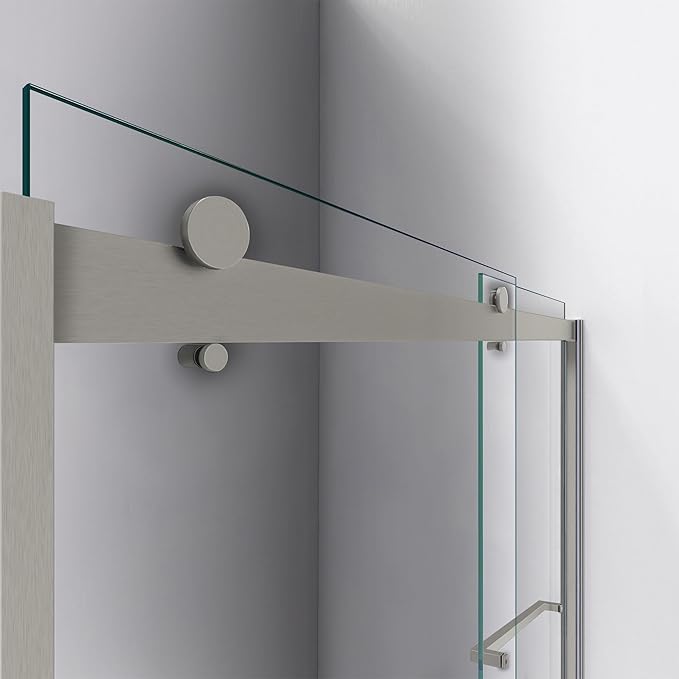 DreamLine Sapphire 56-60 in. W x 76 in. H Semi-Frameless Bypass Shower Door in - Image 3