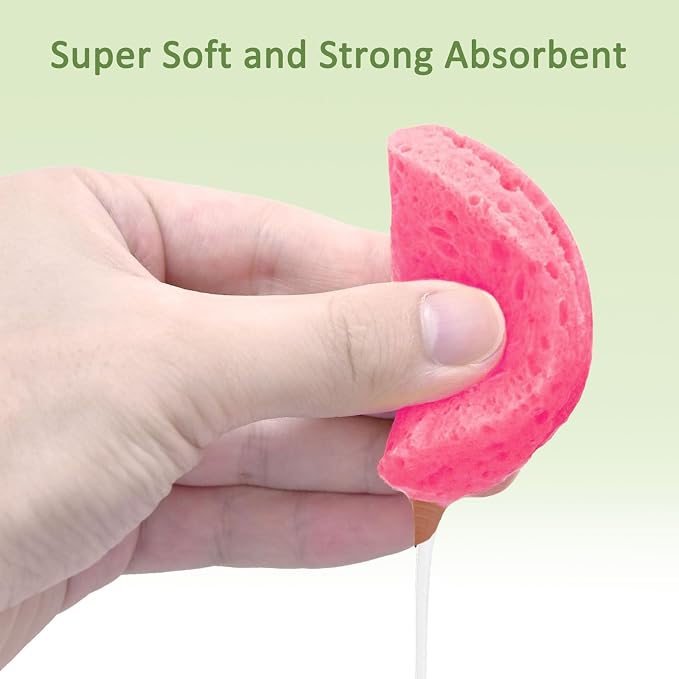 Beieverluck 300 Count Compressed Facial Sponges - Image 3
