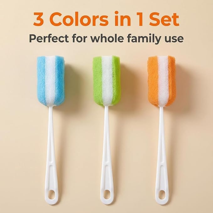 3PCS Soft Hanging Sponge Cleaning Brush Cleaner - Image 6