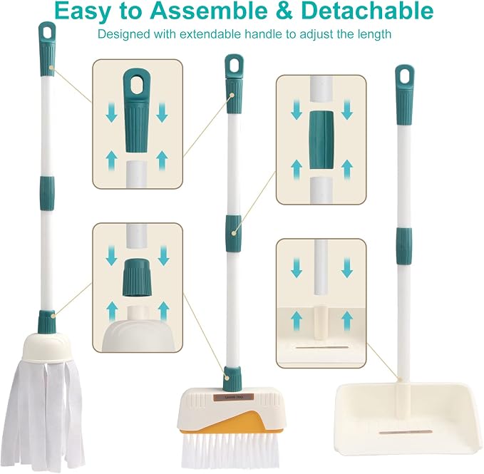Jenilily Detachable Kids Cleaning Toy Set - Image 3