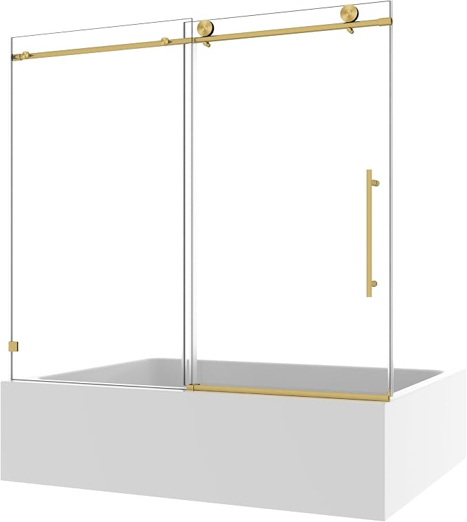 Favfurish Single Sliding Shower Door, Bathroom Glass Door - Image 6