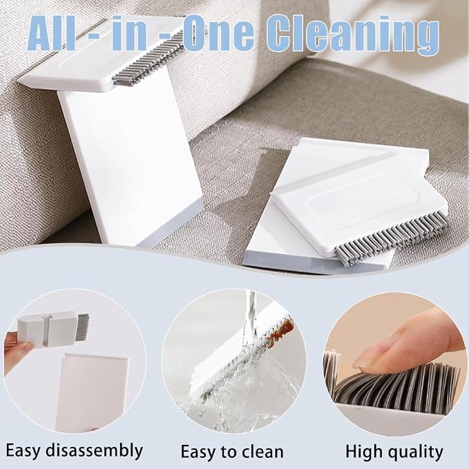 Kitchen Sink Squeegee and Countertop Brush, 3 in 1 Mini Squeegee Sponge - Image 2
