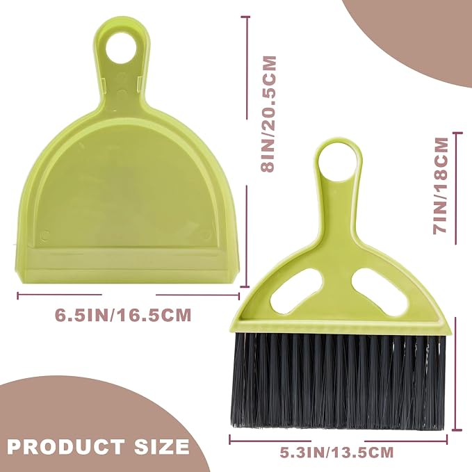 Mini Broom and Dustpan Set Small Broom - Image 6